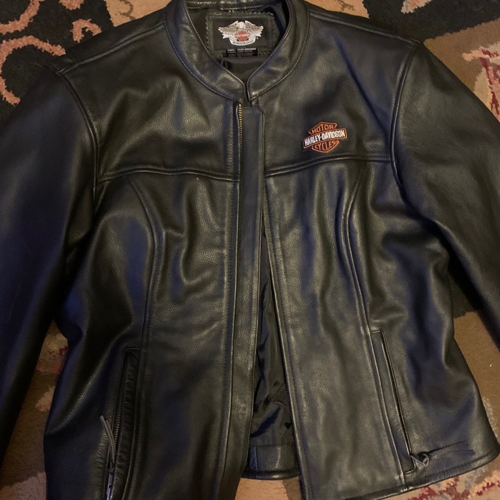 Harley women’s leather coat